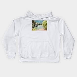 Similkameen River at Bromley Rock Provincial Park Kids Hoodie